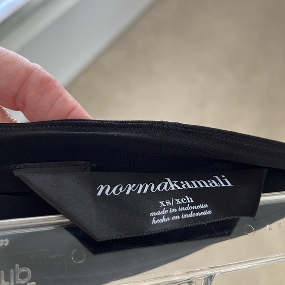 Norma Kamali strapless black jersey dress. NWT. Size extra small. - Picture 2 of 5